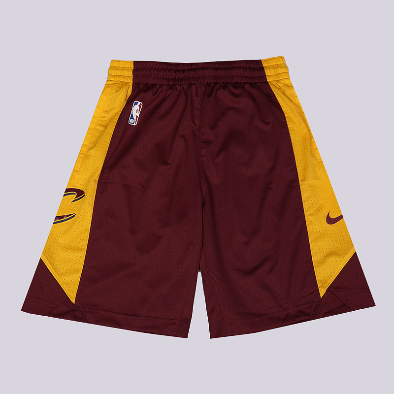 мужские бордовые шорты Nike Dry NBA Practice Shorts Cleveland Cavaliers AJ5059-677 - цена, описание, фото 1